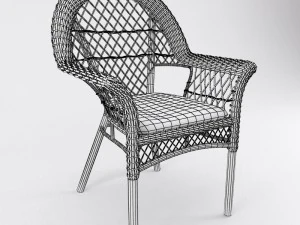 ikea lekke garden chair 3D Model