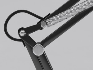 ikea forsa work lamp 3Dモデル
