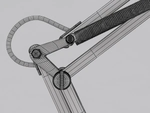 ikea forsa work lamp 3D Model