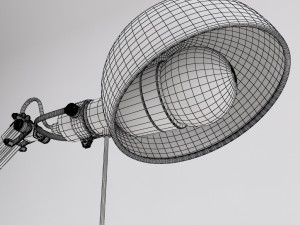 ikea forsa work lamp 3Dモデル