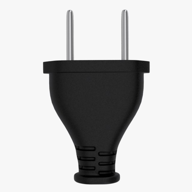electric plug 3D Model .c4d .max .obj .3ds .fbx .stl .blend 