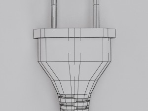 electric plug 3D Model