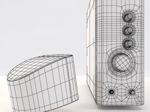 microlab audio system 3D 모델