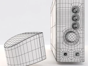 microlab audio system 3D Model
