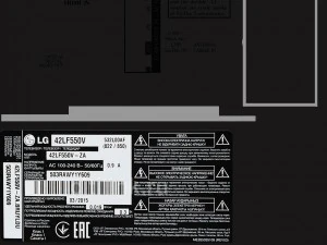 Televisor lg led 42 pulgadas lf550 Modelo 3D