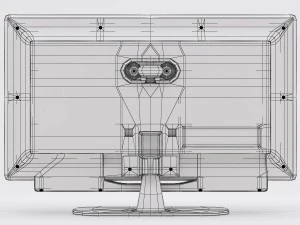 philips 32pfl9705h Modello 3D