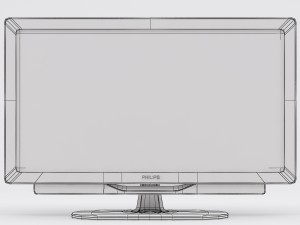 philips 32pfl9705h 3D-Modell