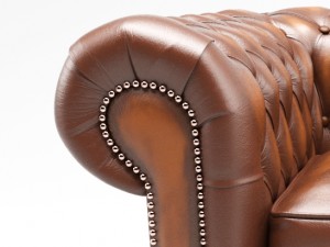 chesterfield london low back club armchair antique 3D Model