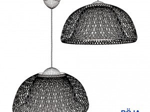 ikea boja pendant lamp 3D Model in Ceiling Lights 3DExport