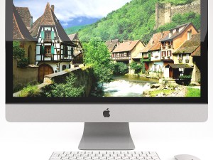apple imac 27 Model 3D