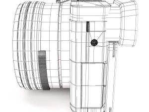 sony alpha a6000 3D Модель