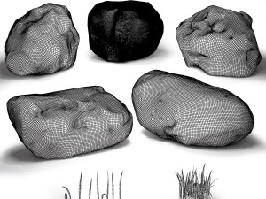 stones collection 3D Model