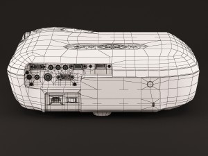 epson emp-tw680 3Dモデル