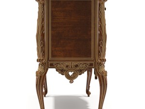 silik vesta chest of drawers with mirror 3D मॉडल