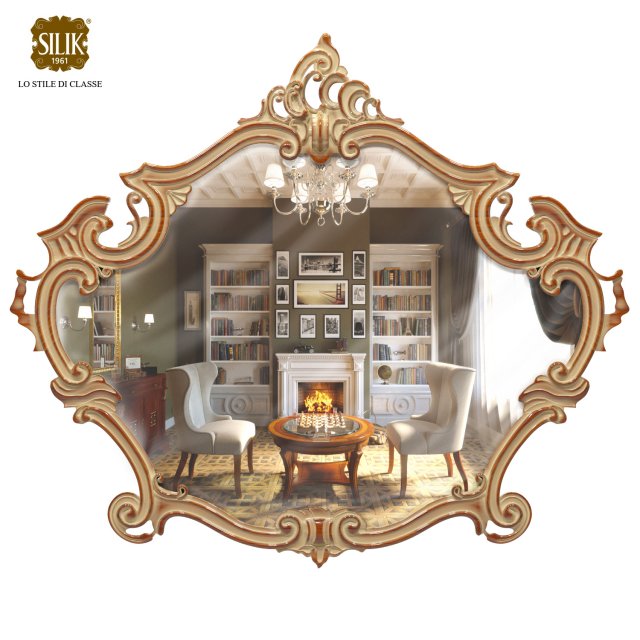 silik vesta frame with mirror Modelo 3D .c4d .max .obj .3ds .fbx .stl .blend 