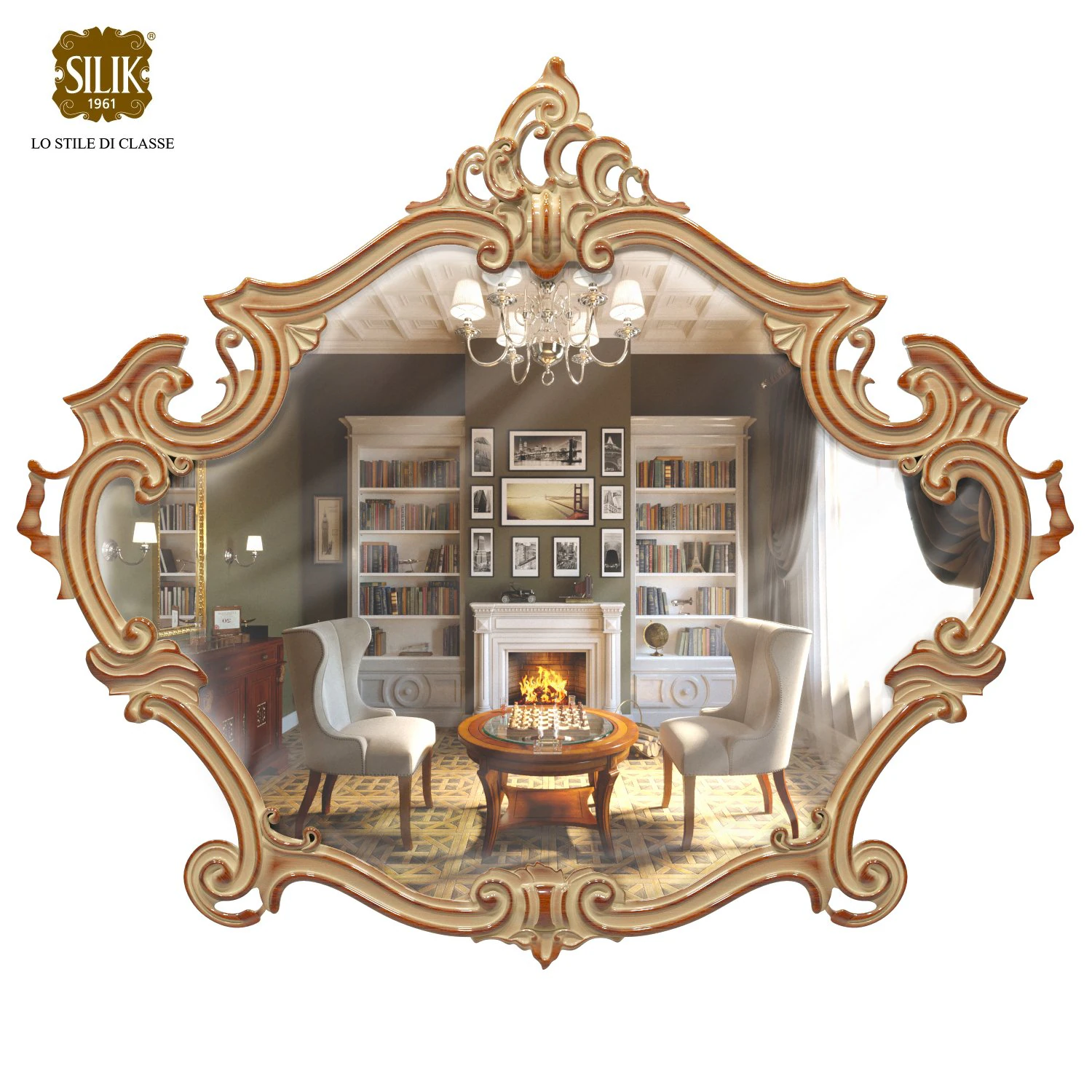 silik vesta frame with mirror 3D Model .c4d .max .obj .3ds .fbx .stl .blend