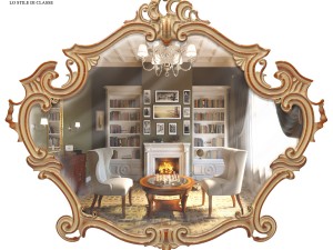 silik vesta frame with mirror 3D Модель
