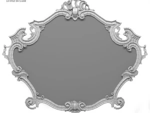 silik vesta frame with mirror 3D Model
