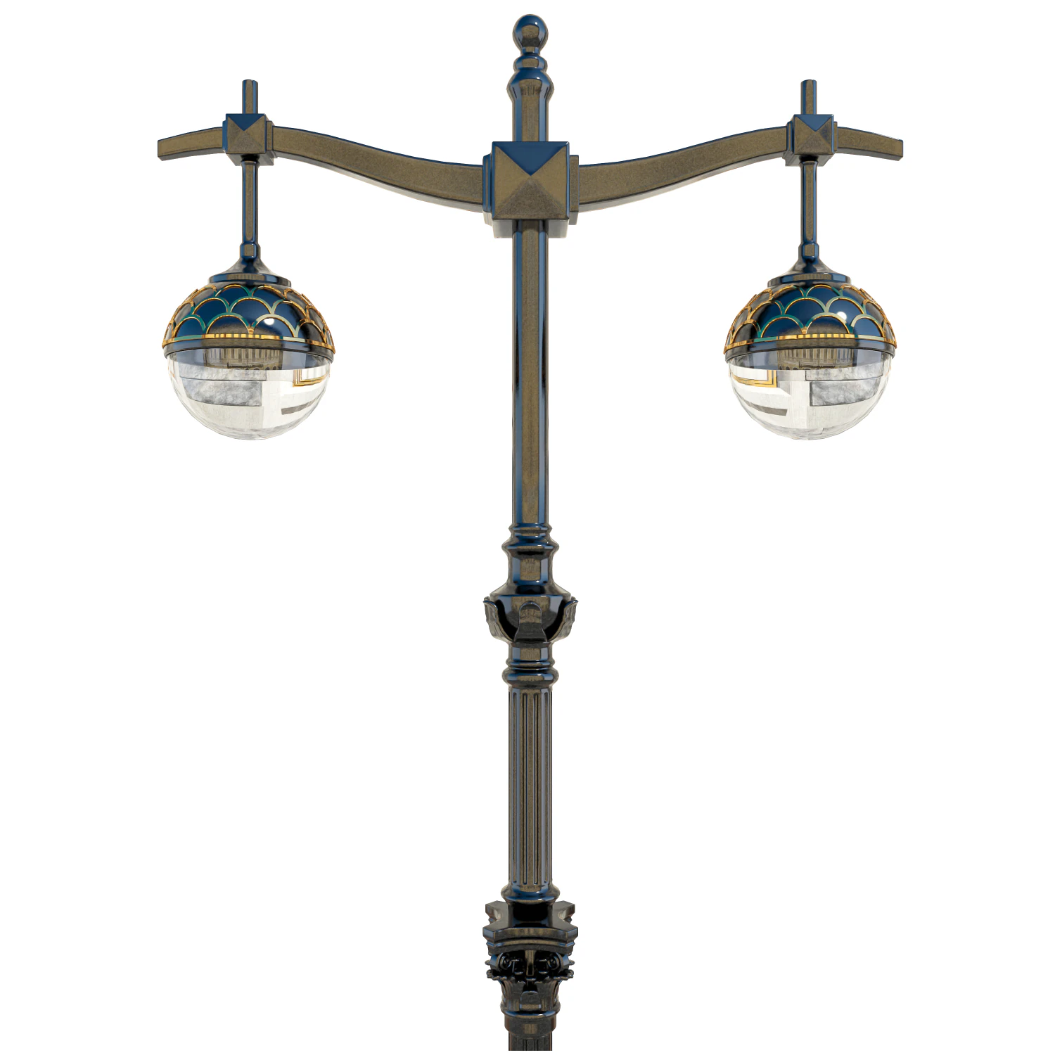 poste de ilumina&ccedil;&atilde;o Modelo 3D .c4d .max .obj .3ds .fbx .stl .blend 