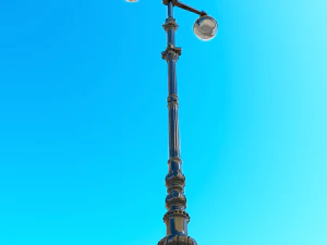 poste de ilumina&ccedil;&atilde;o Modelo 3D