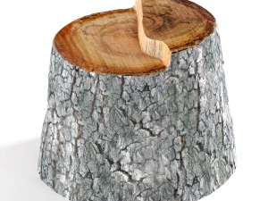 tree stumps collection 3D Model