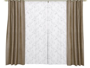 ikea curtains sanela 3D Model