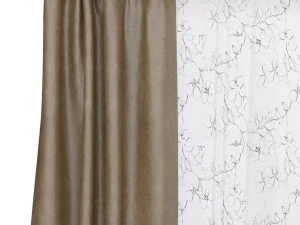 cortinas ikea sanela Modelo 3D