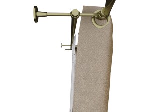 ikea curtains sanela 3D 模型