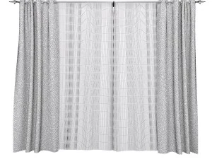 cortinas ikea sanela Modelo 3D