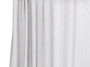 cortinas ikea sanela Modelo 3D