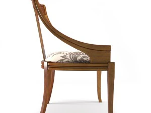 puccini ciliegio chair 3D Model