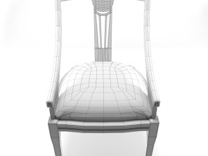 puccini ciliegio chair Modelo 3D