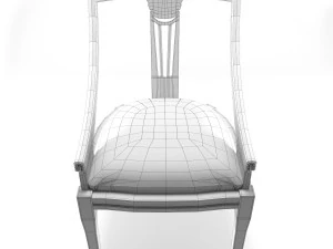 puccini ciliegio chair 3D Model