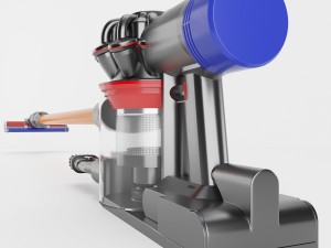 dyson v8 wireless vacuum 3D 모델