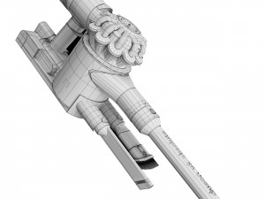 dyson v8 wireless vacuum 3D 모델
