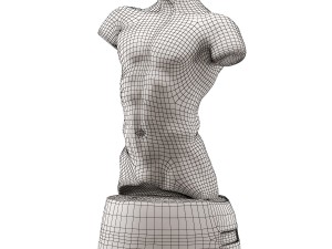 man torso 3D Model