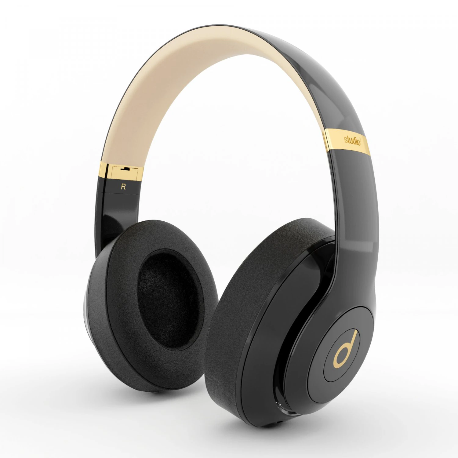 headphones beats studio 3D Model .c4d .max .obj .3ds .fbx .stl .blend 