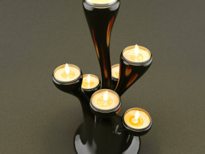 candelabrum 3D मॉडल