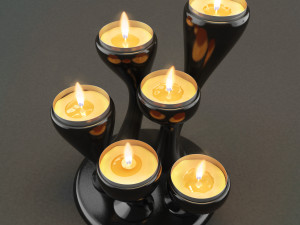 candle holder 3D-Modell