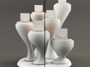 candle holder 3D-Modell