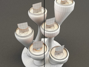 candle holder 3D-Modell