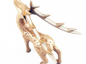 deer statuette 3D Model