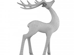 deer statuette 3D 模型