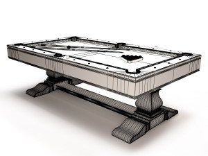pool table Model 3D