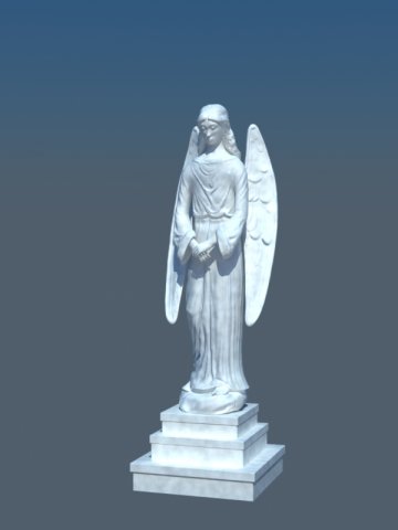 angel Model 3D .c4d .max .obj .3ds .fbx .stl .blend 