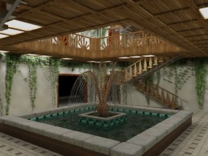 fountain 3Dモデル