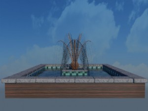 fountain Modèle 3D