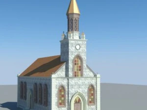 Kolonialkirche 3D Modell