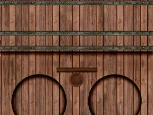 wooden barrel 3D Model