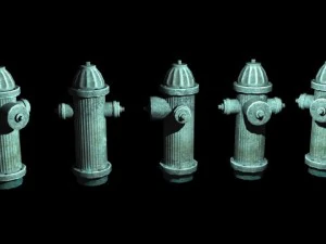 अग्नि हाईड्रेंट 3D मॉडल